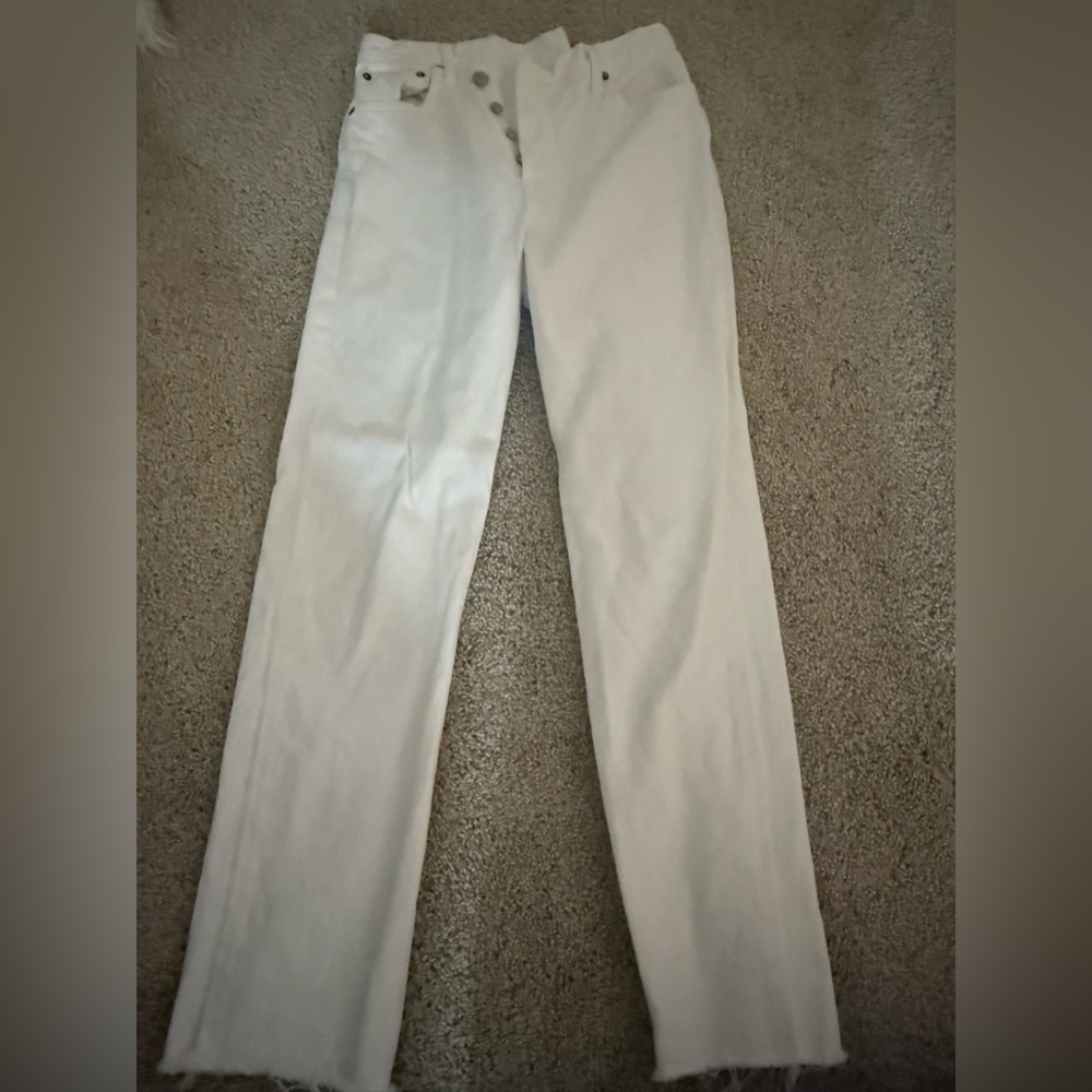 Agolde White Jeans